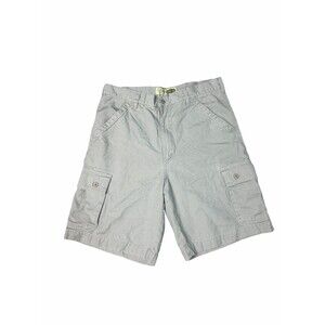 Cabela's Outdoors Shorts Mens 34 Gray Cargo Pockets Hiking Camping Cabelas